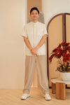 Fu' Men Qipao (White)