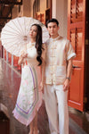 Reverie Qipao Top (Cream)