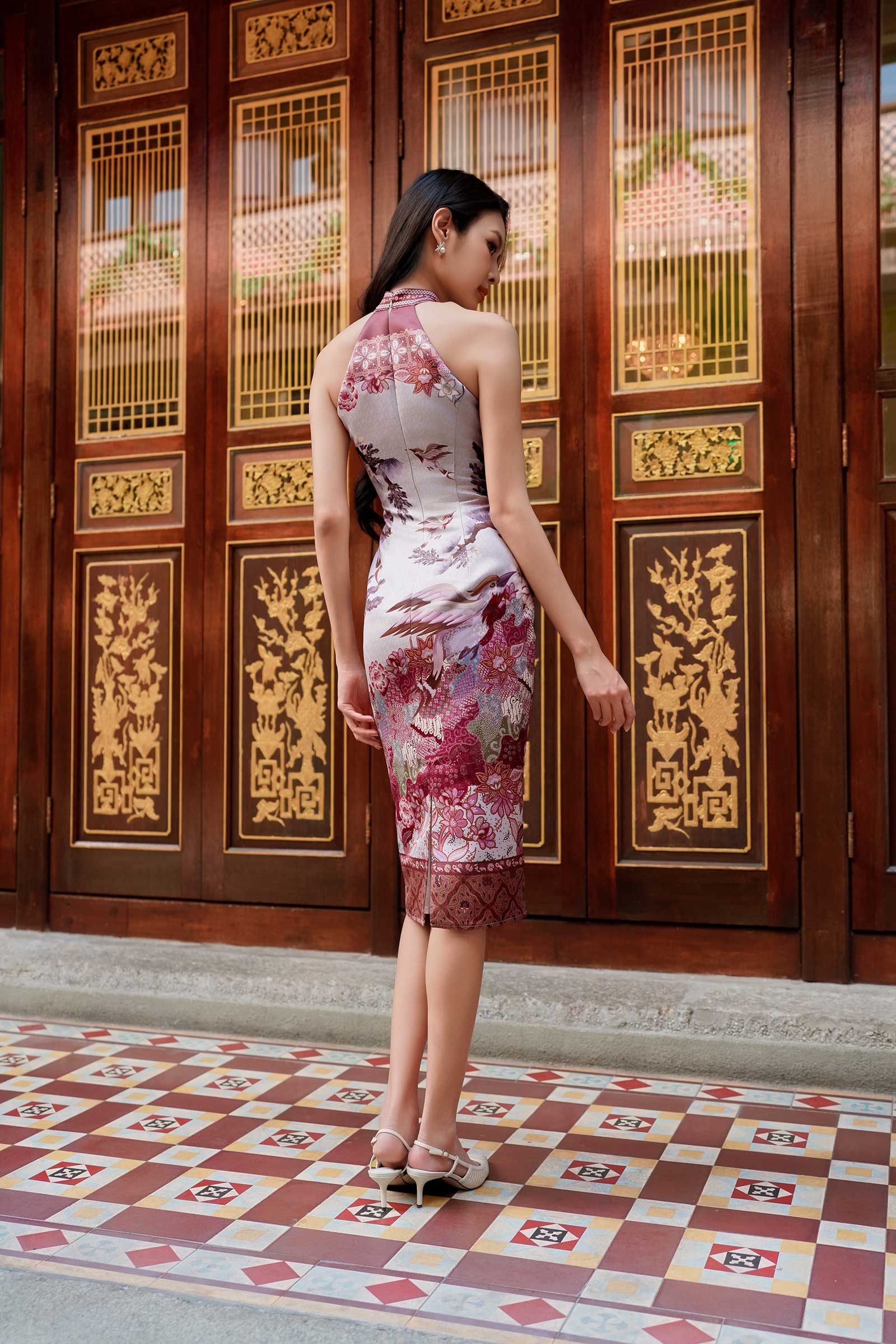 BACKORDER Paradis Qipao (Red)