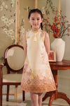 Ruiya Qipao Girls Dress (Gold)