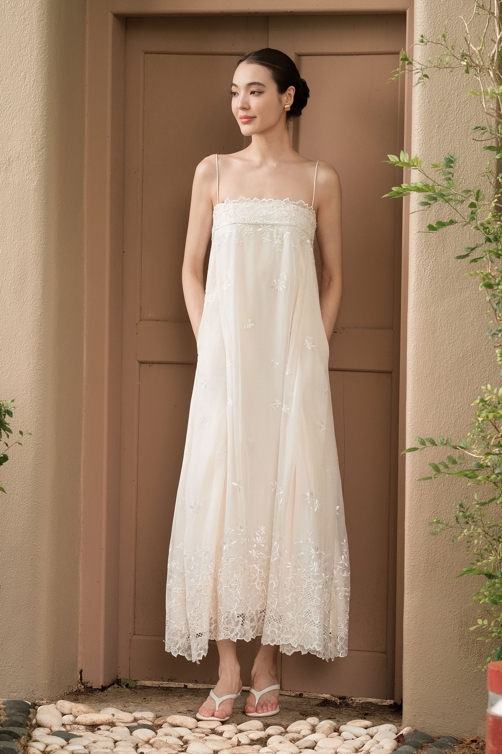 Noémie Dress (Chantily Cream)