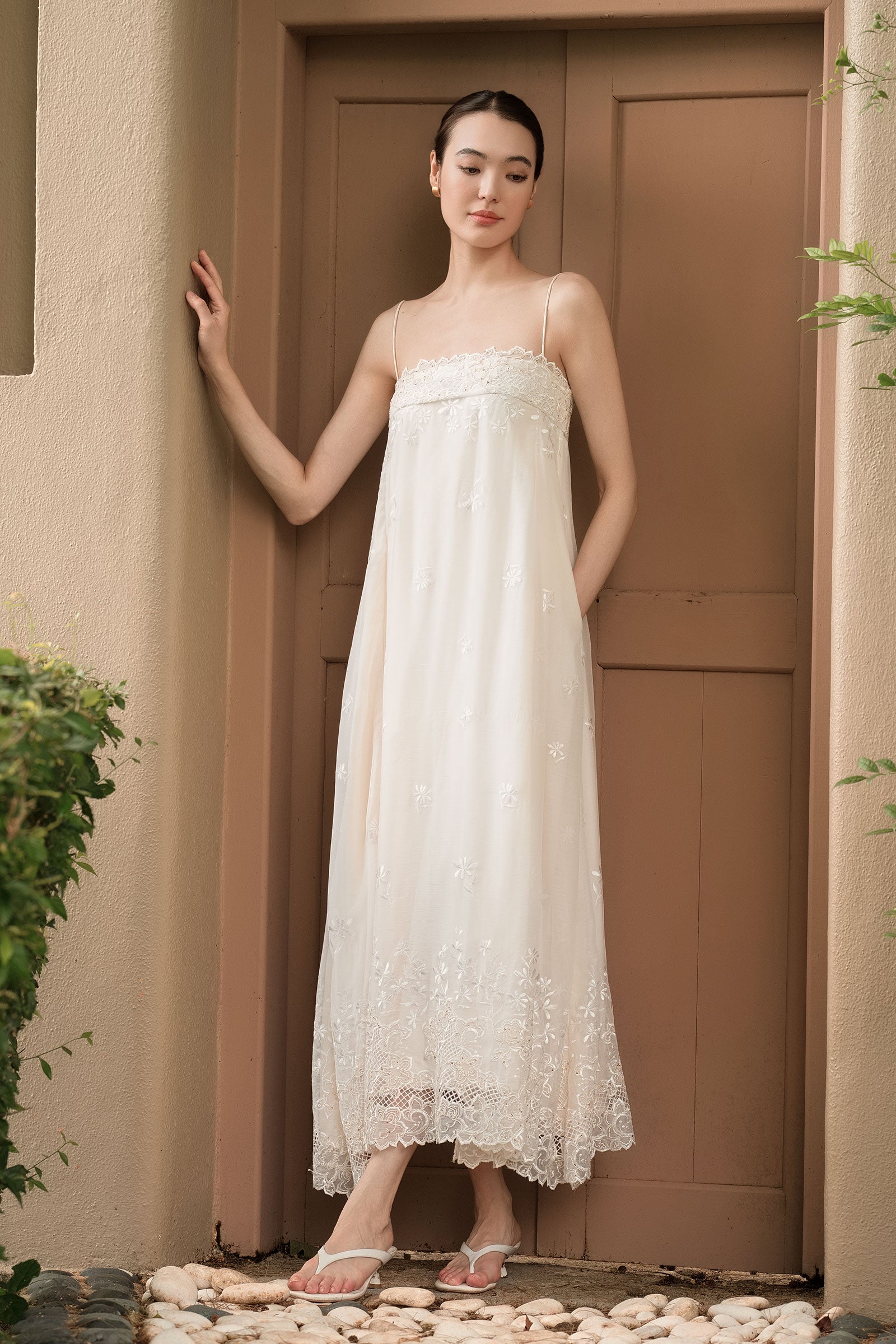 Noémie Dress (Chantily Cream)