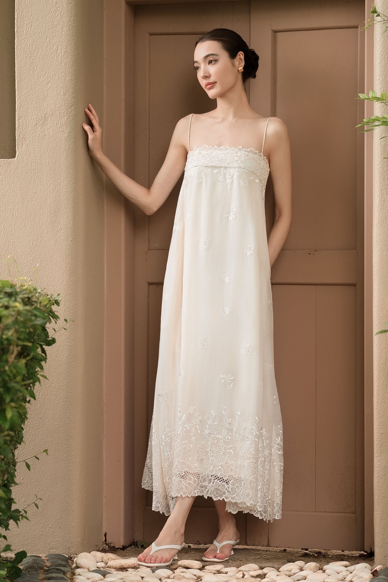 Noémie Dress (Chantily Cream)