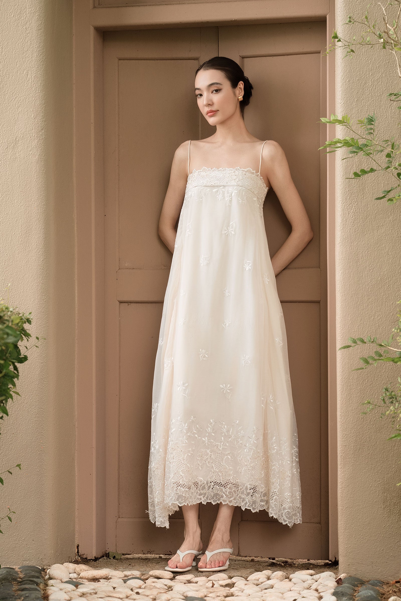 Noémie Dress (Chantily Cream)