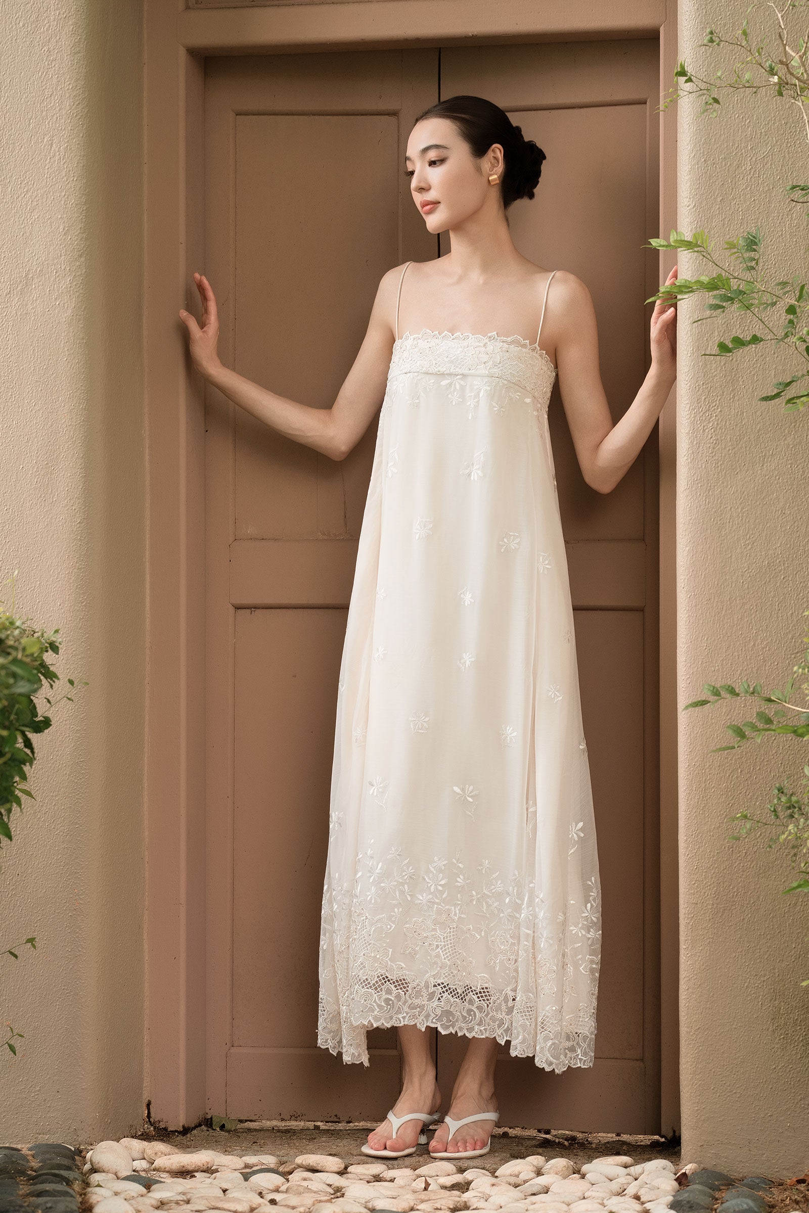 Noémie Dress (Chantily Cream)