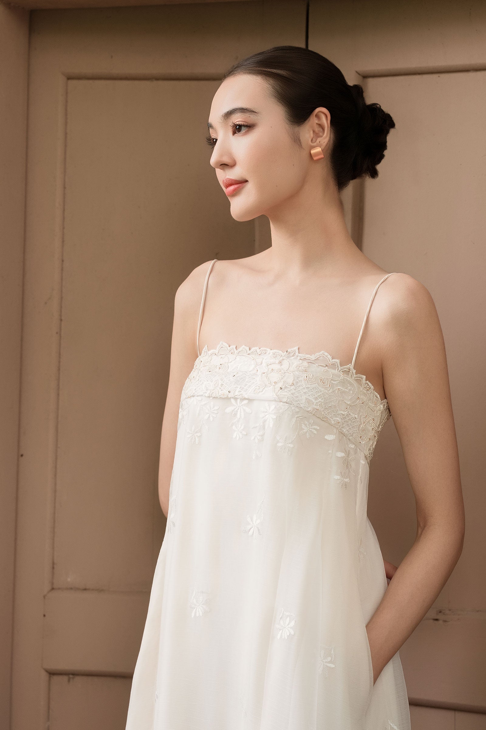 Noémie Dress (Chantily Cream)
