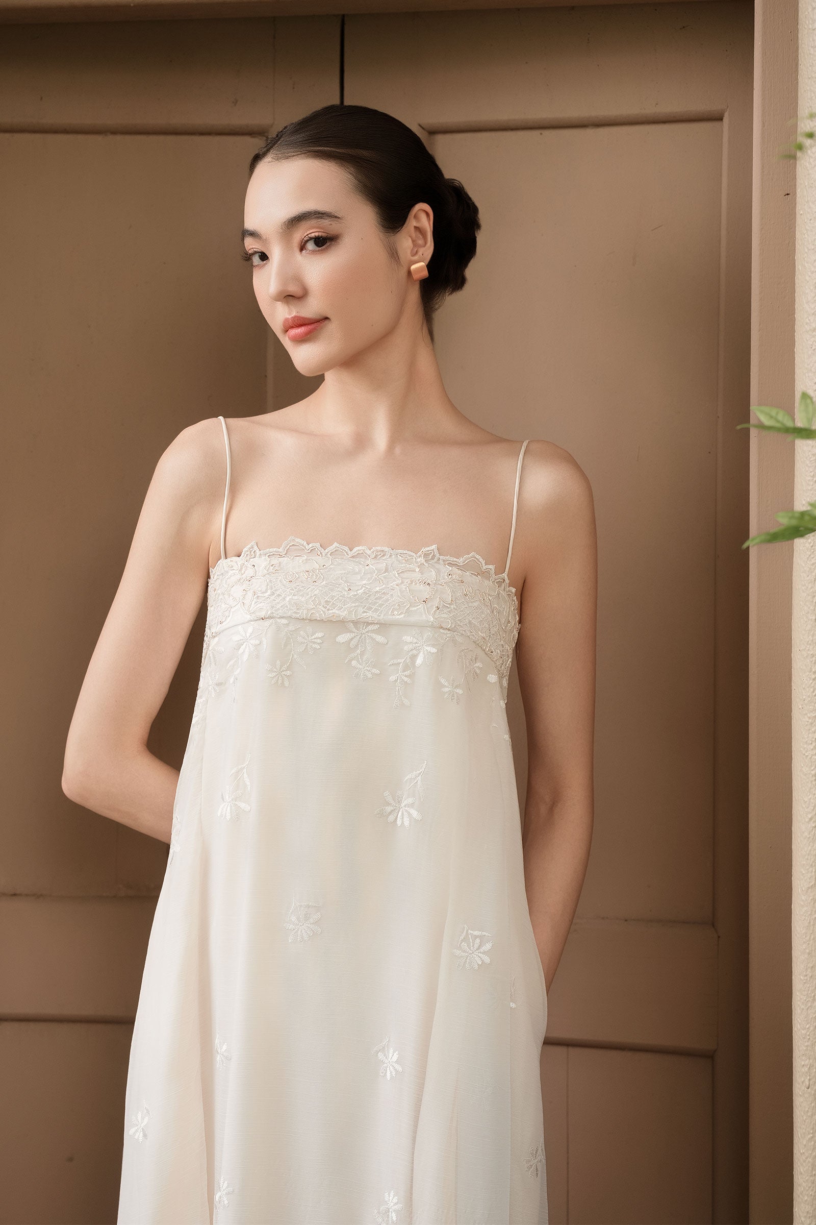 Noémie Dress (Chantily Cream)