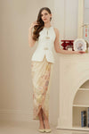 Ivy Qipao Top (White)