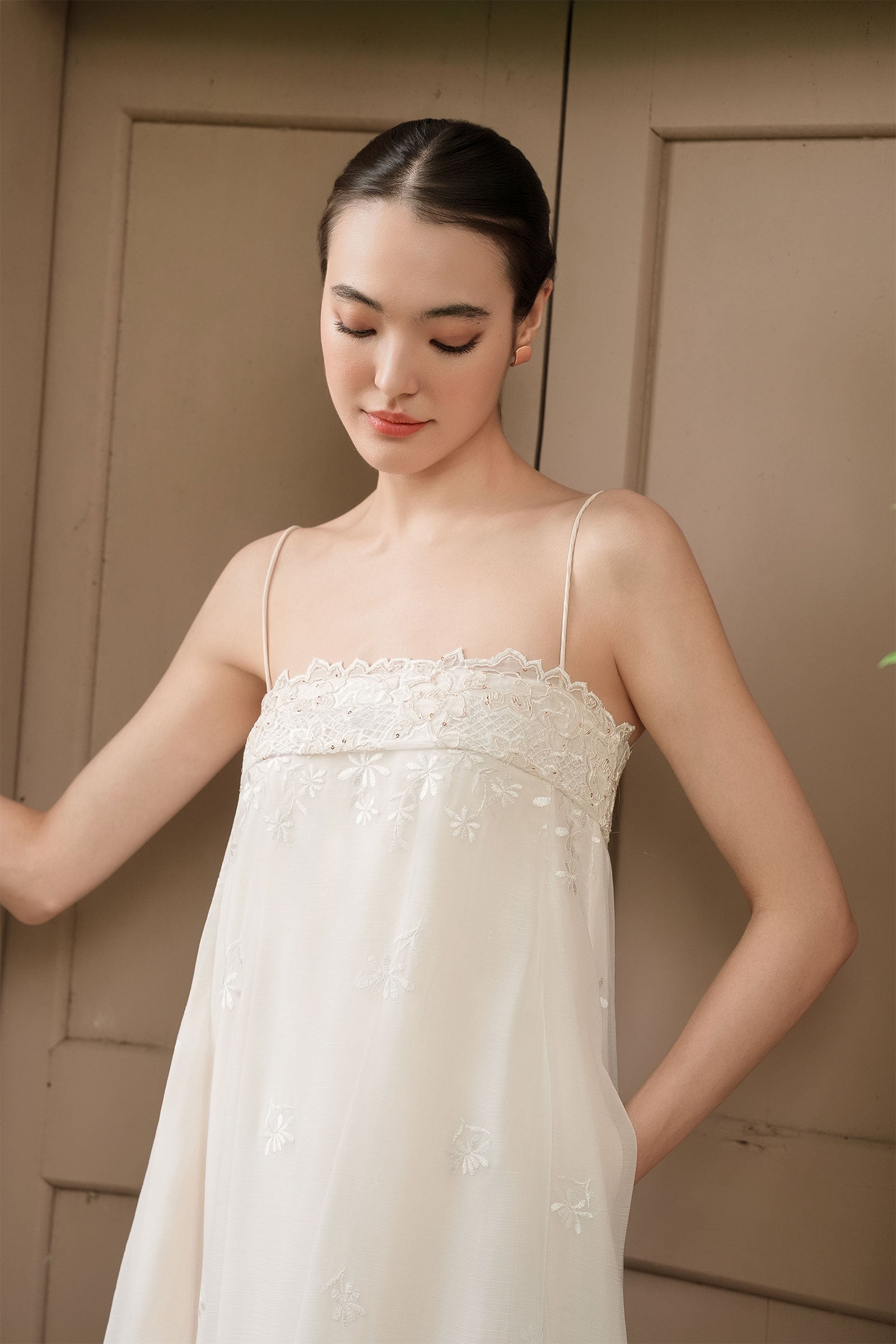 Noémie Dress (Chantily Cream)