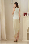 Ivy Qipao Top (White)