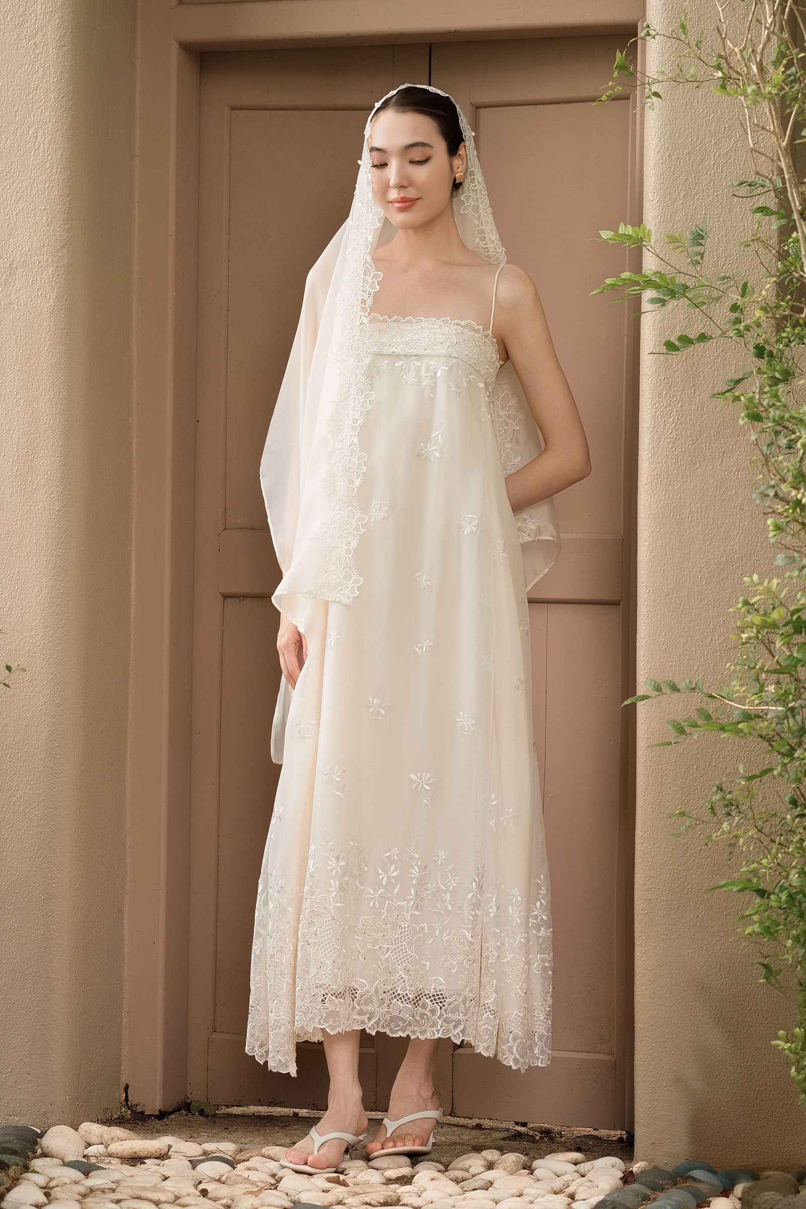 Noémie Dress (Chantily Cream)