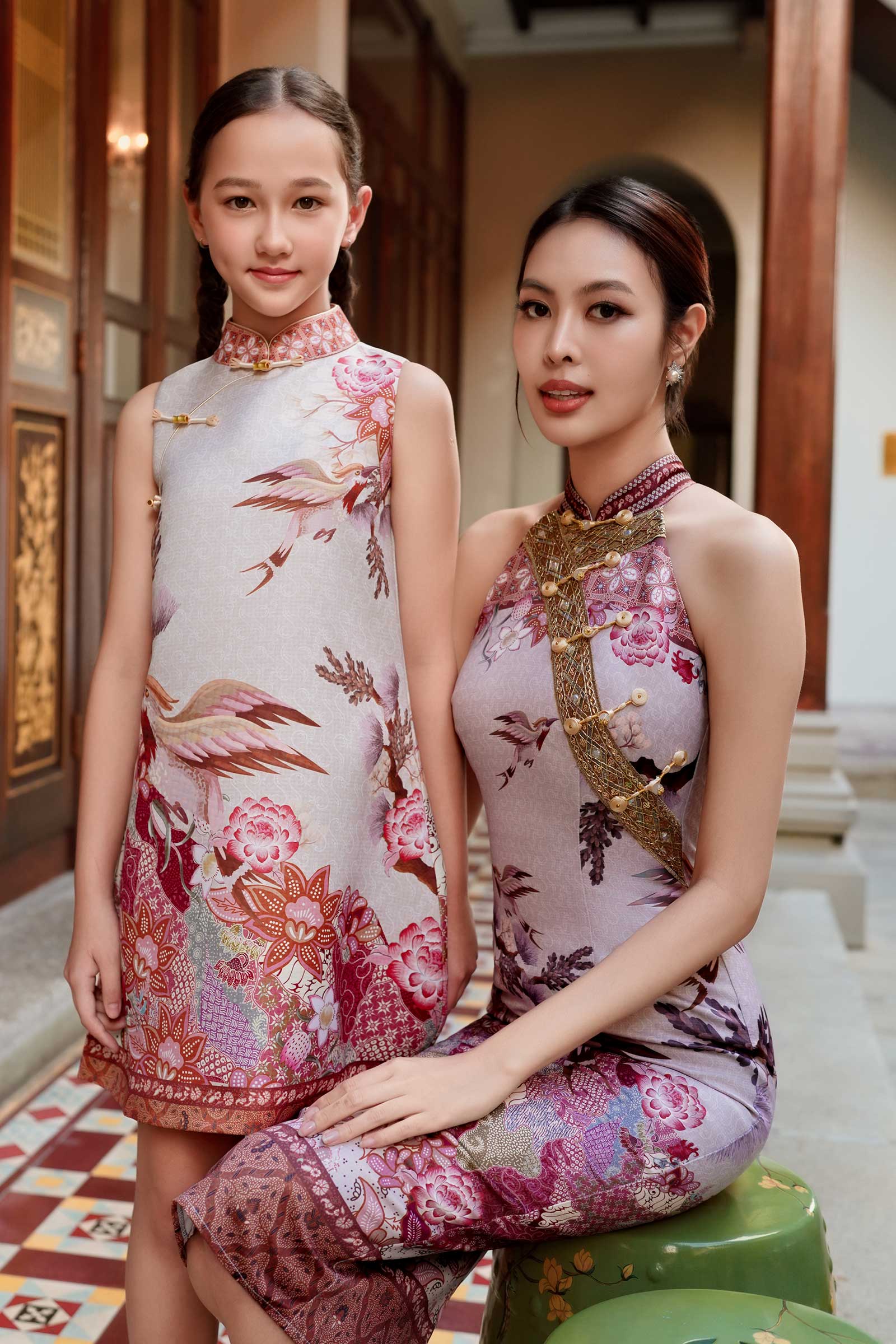 BACKORDER Paradis Qipao (Red)