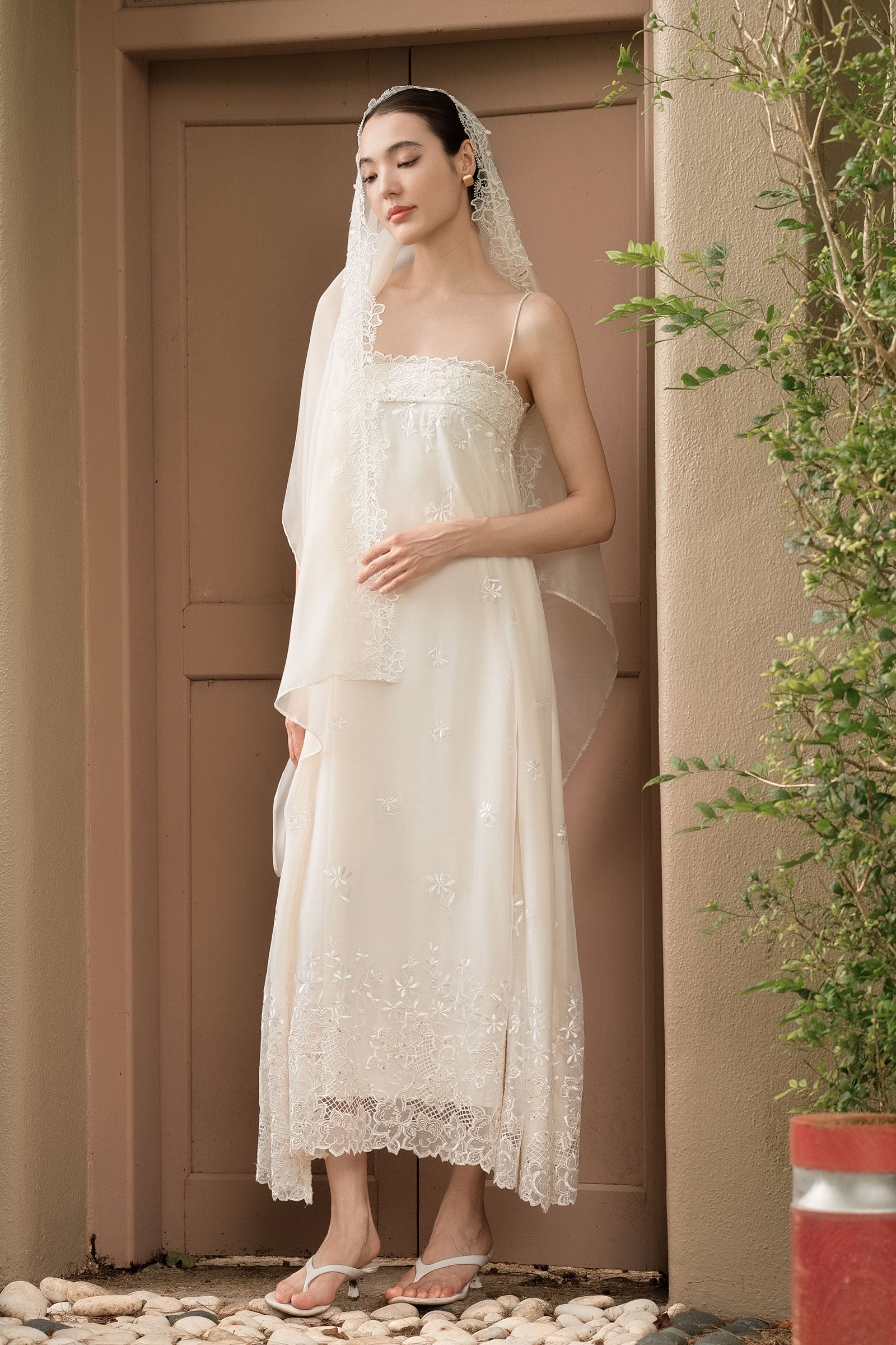 Noémie Dress (Chantily Cream)