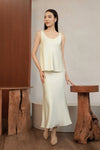 Eliette Satin Set (Pearl)