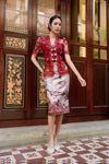 Paradis Kebaya Skirt (Red)
