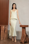 Eliette Satin Set (Pearl)