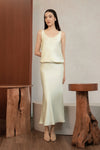 Eliette Satin Set (Pearl)