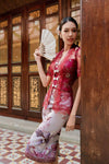 Paradis Kebaya Set (Red)