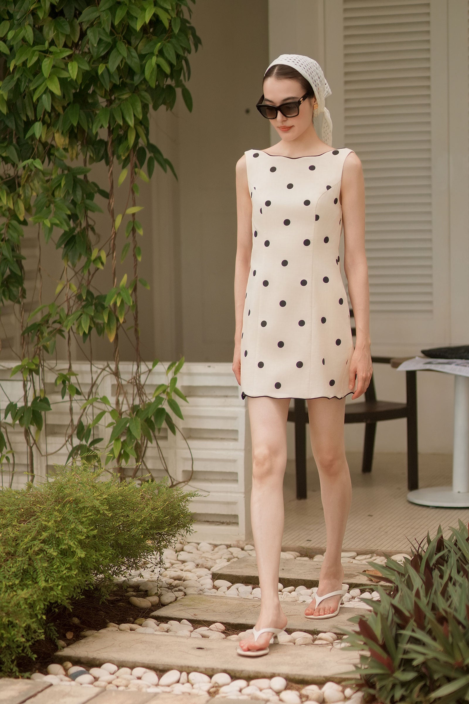 Riviera Dress (Polka)