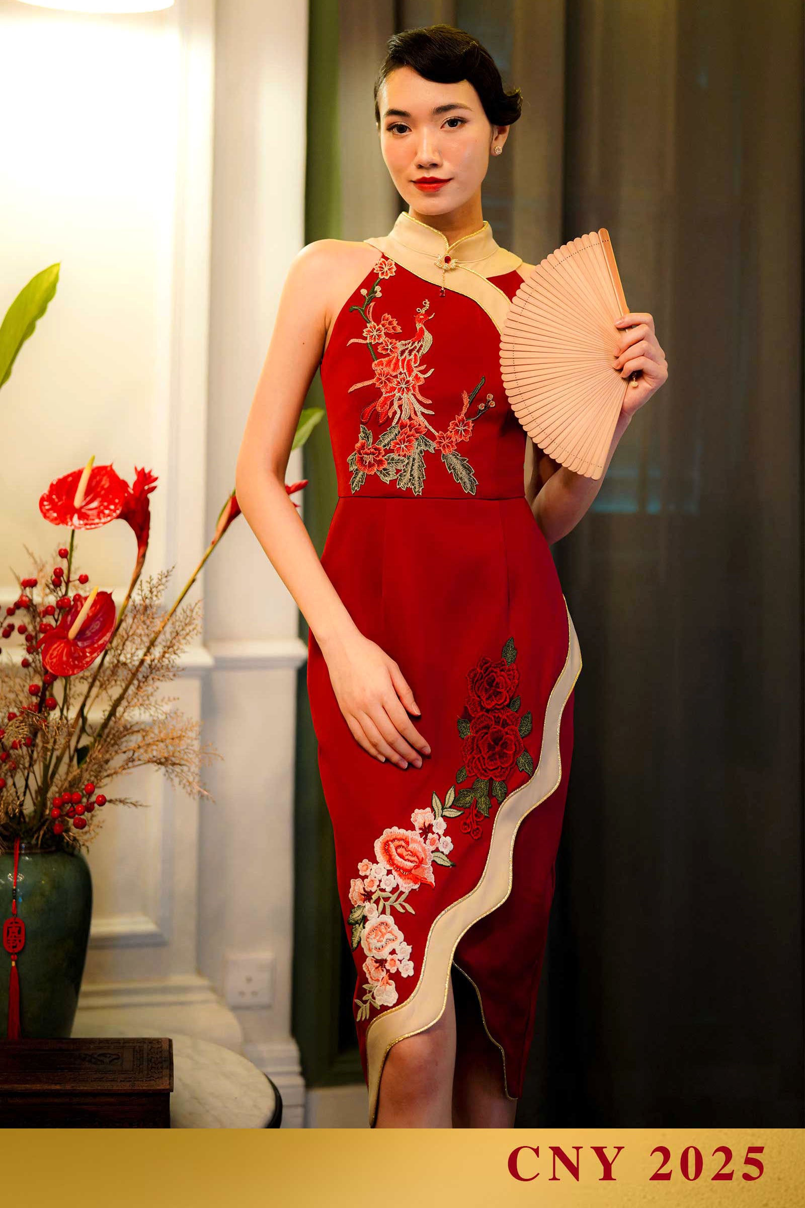 Orient Qipao (Red)