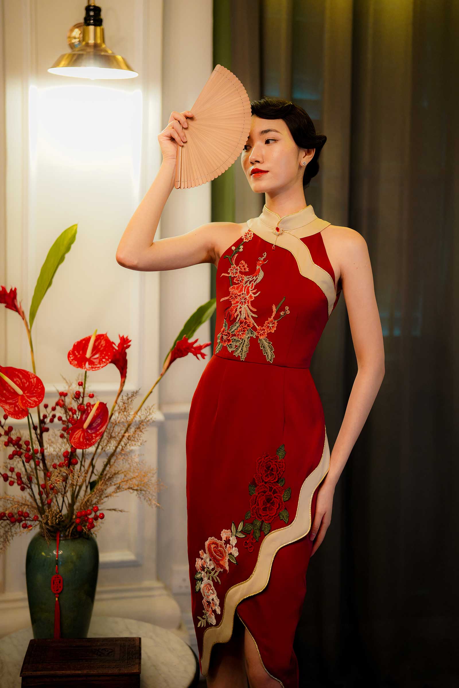 Orient Qipao (Red)