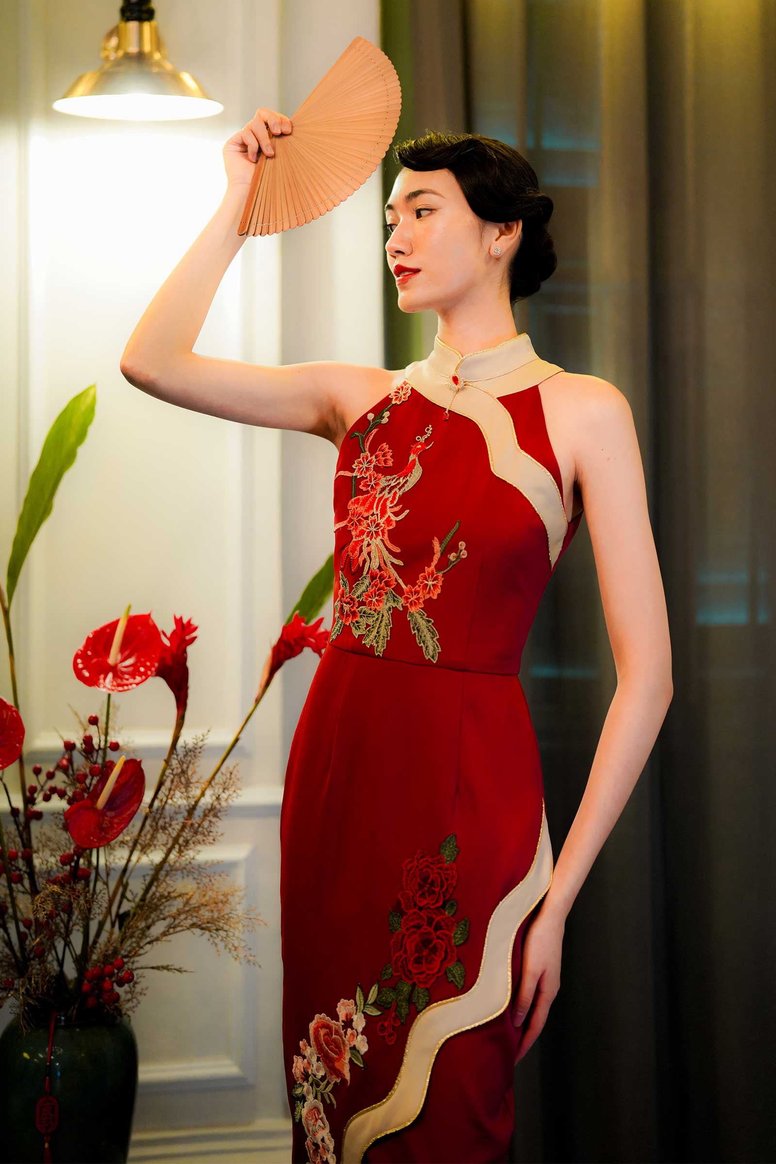 Orient Qipao (Red)