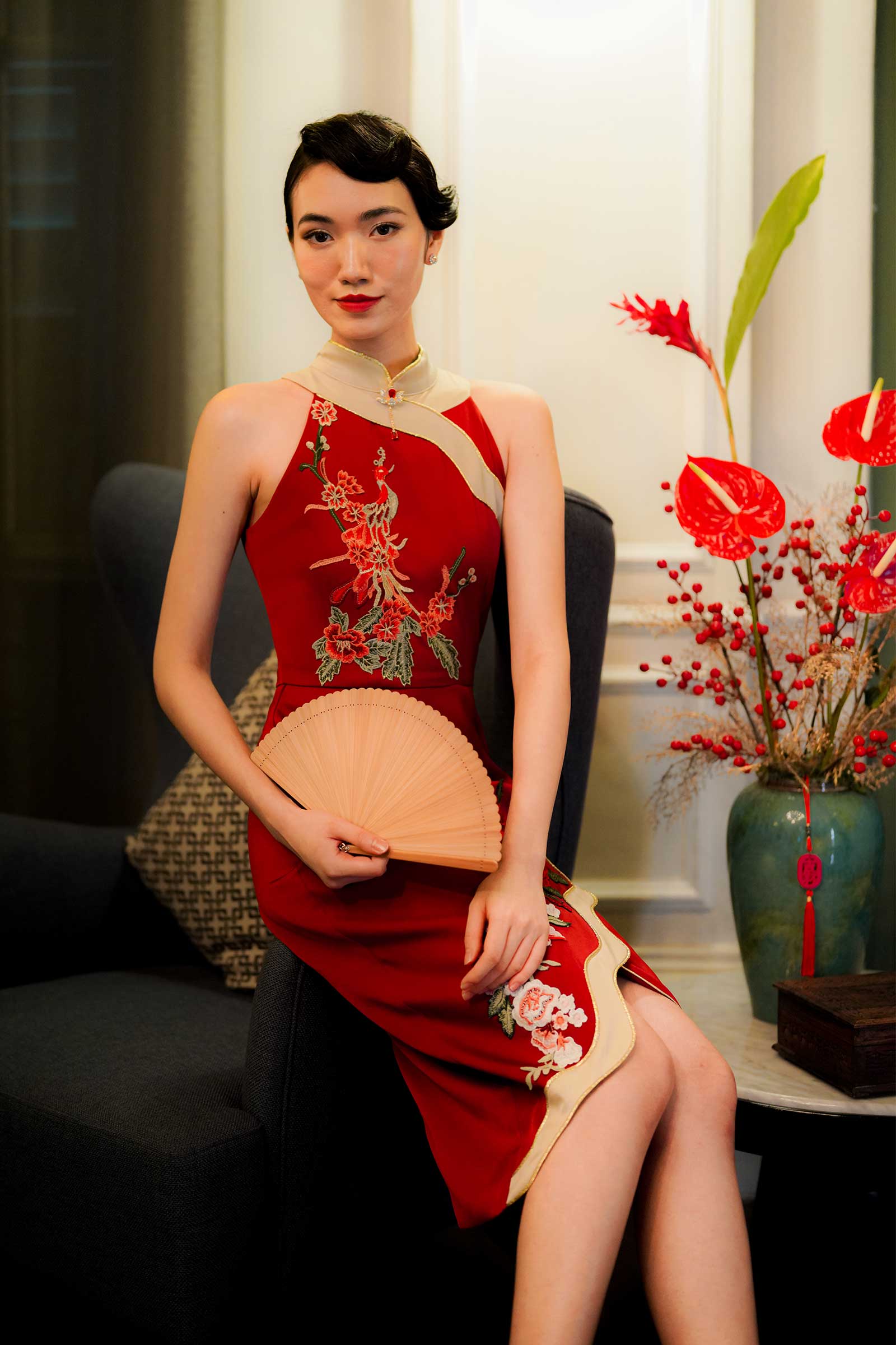 Orient Qipao (Red)