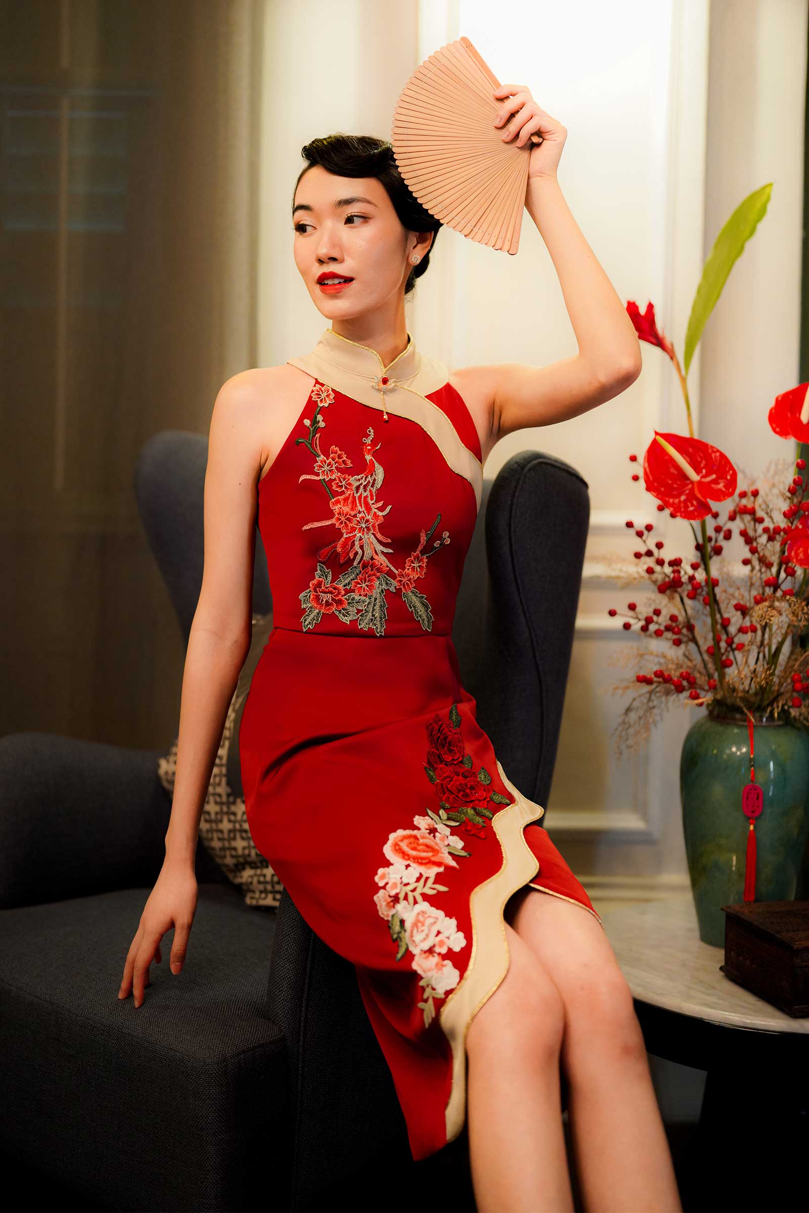 Orient Qipao (Red)