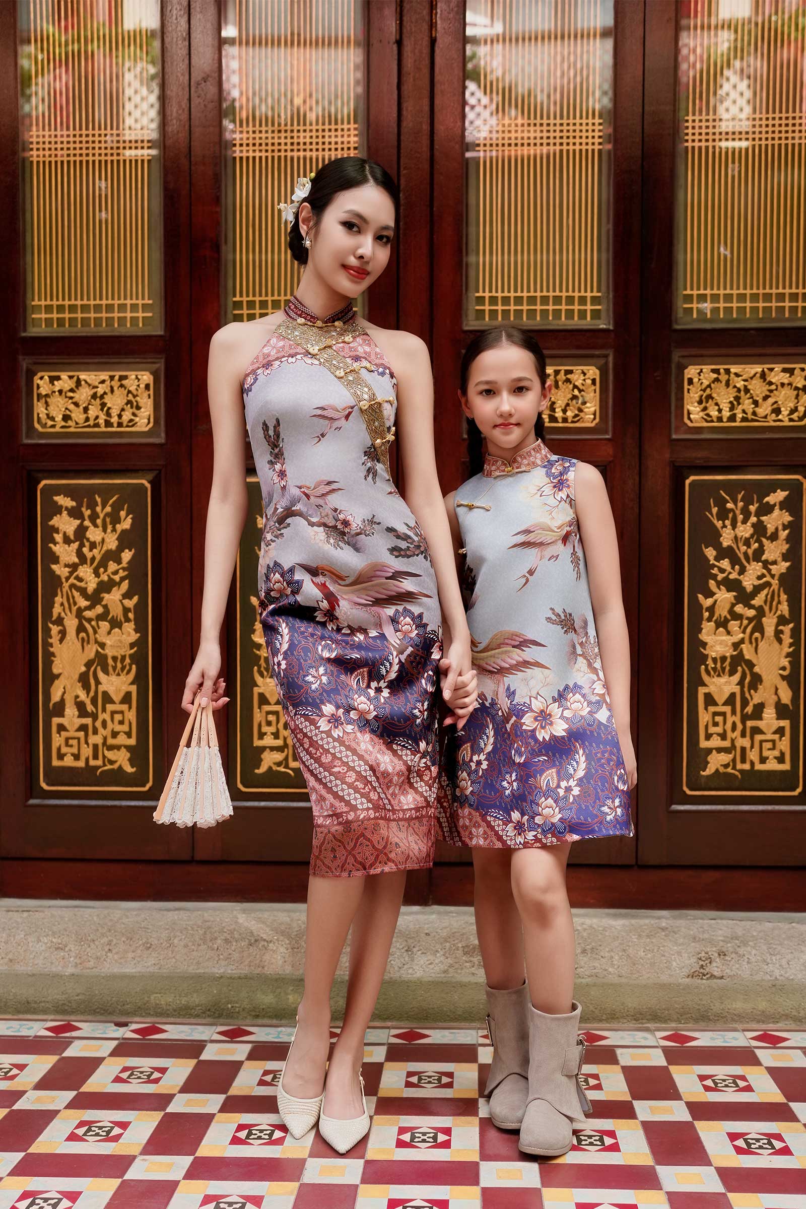 BACKORDER Paradis Qipao (Blue)