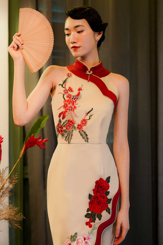 BACKORDER Orient Qipao (Champagne)