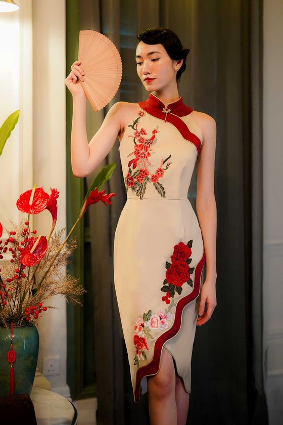 BACKORDER Orient Qipao (Champagne)