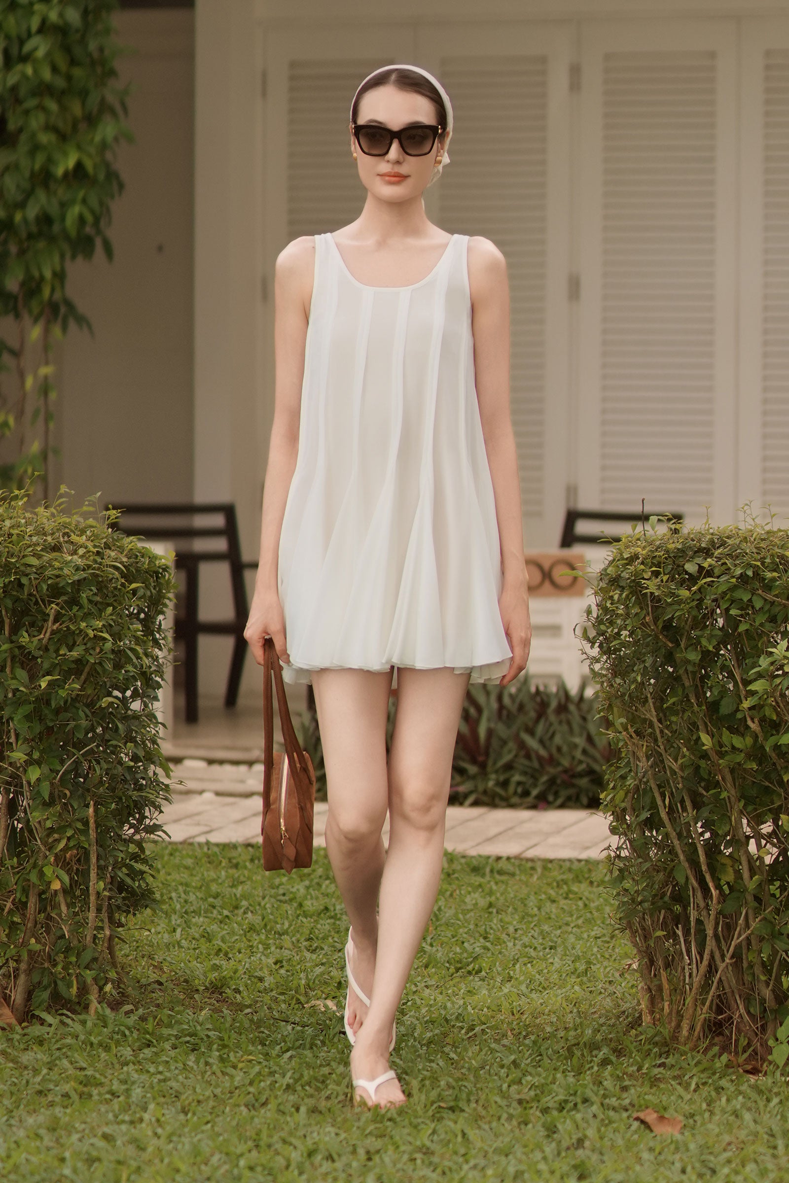 Violetta 2 Way Dress (White)