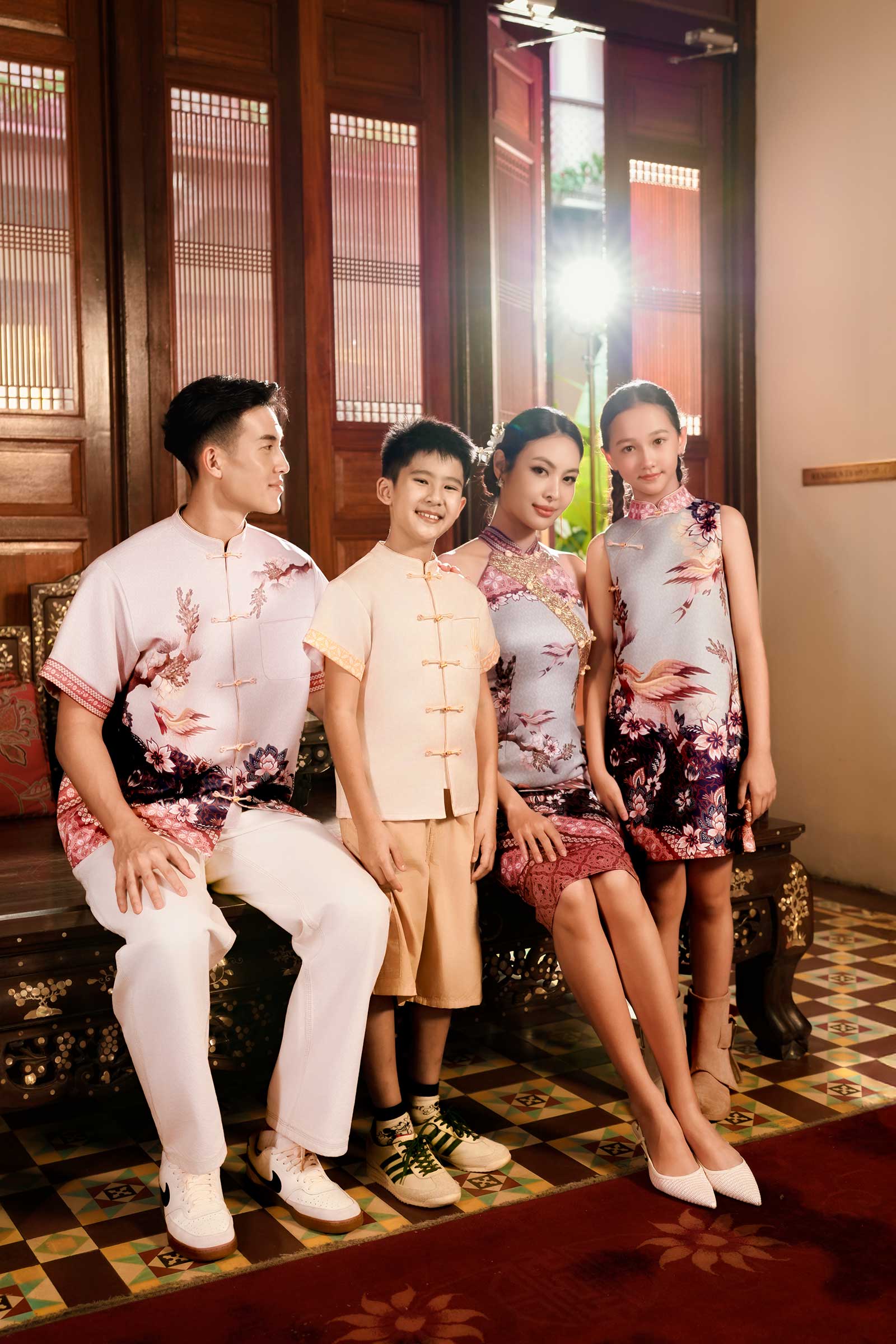 BACKORDER Paradis Qipao (Blue)