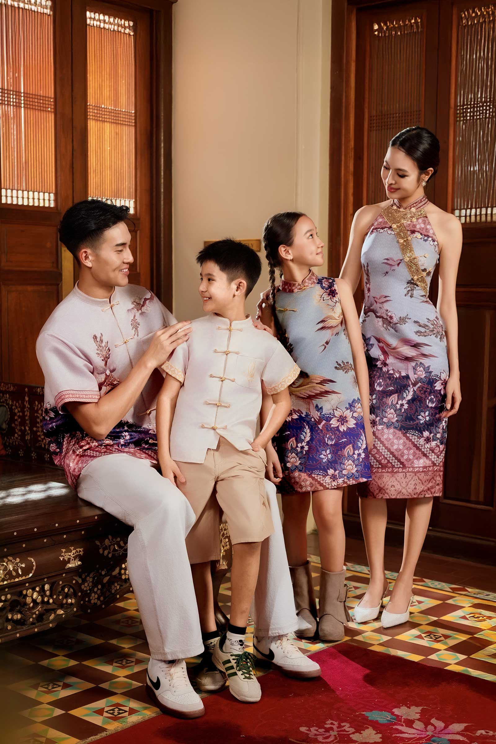 BACKORDER Paradis Qipao (Blue)