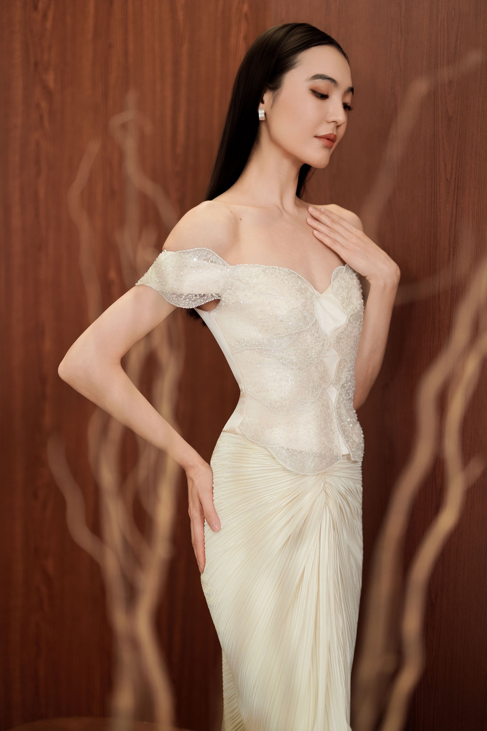 Maison Corset Top (Pearl)