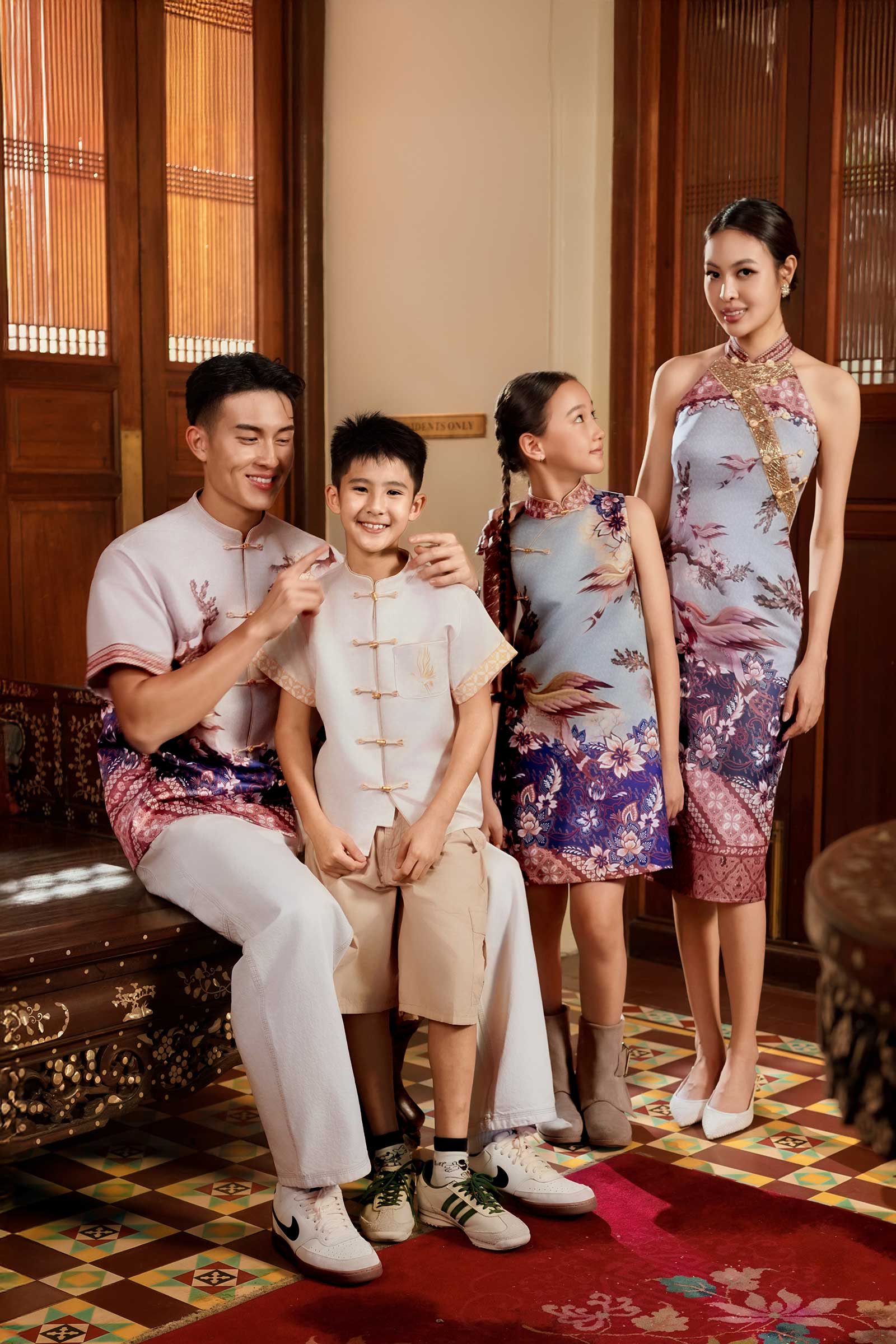 BACKORDER Paradis Qipao (Blue)