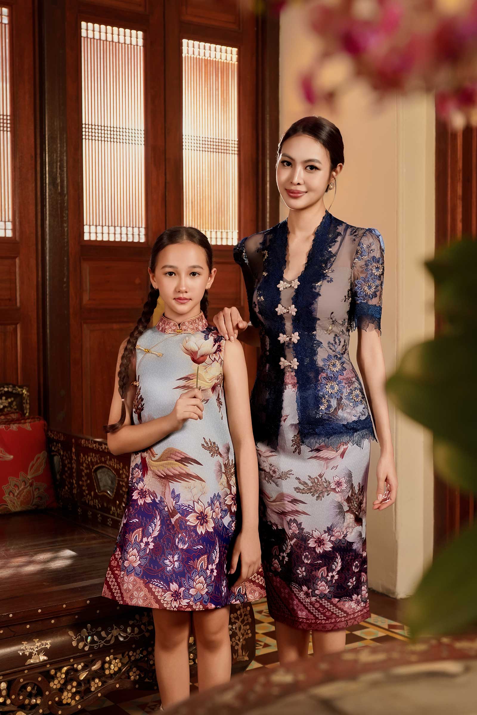 Paradis Girl Dress (Blue)