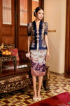 Paradis Kebaya Top (Blue)