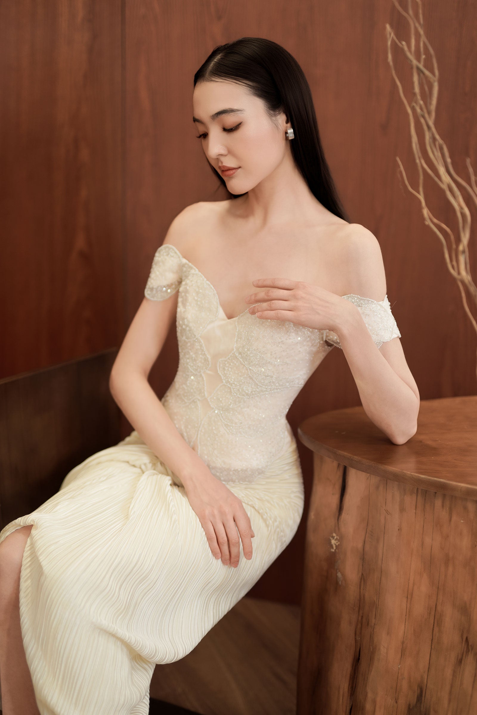 Maison Corset Top (Pearl)