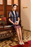 Paradis Kebaya Set (Blue)