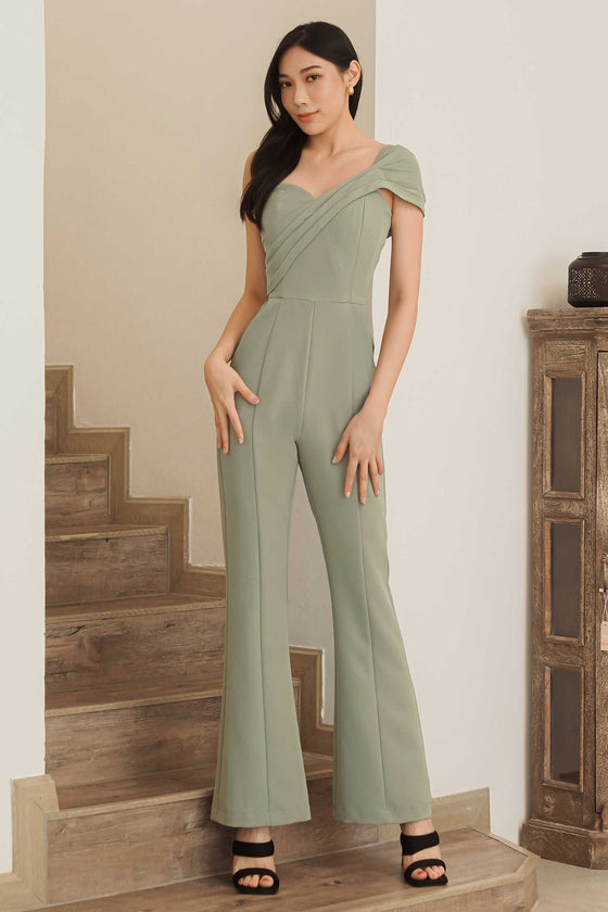 Damiqoy Jumpsuit (Dried Sage)