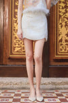BACKORDER Isolde Skort (White)