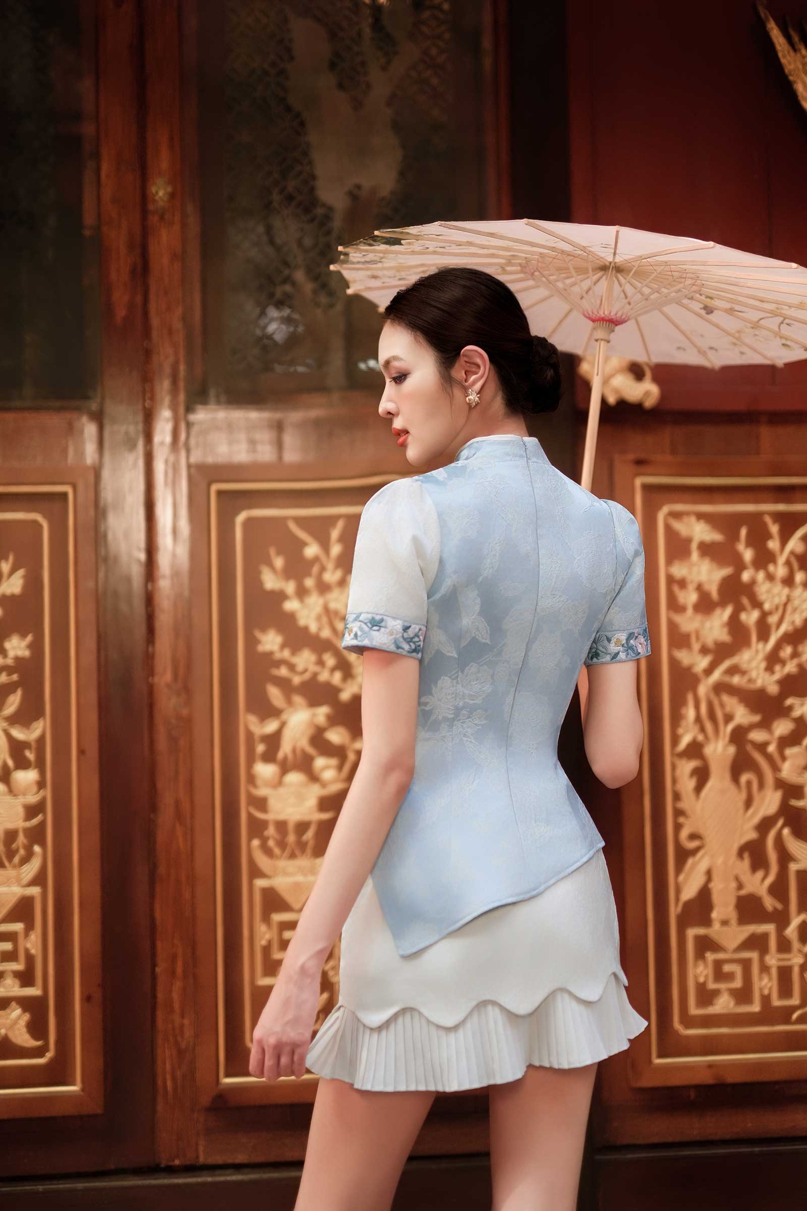 BACKORDER Qinghua Skort (Cream)