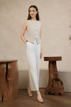 Daniexia Jumpsuit (Cream)