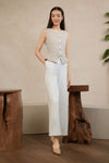 Daniexia Jumpsuit (Cream)