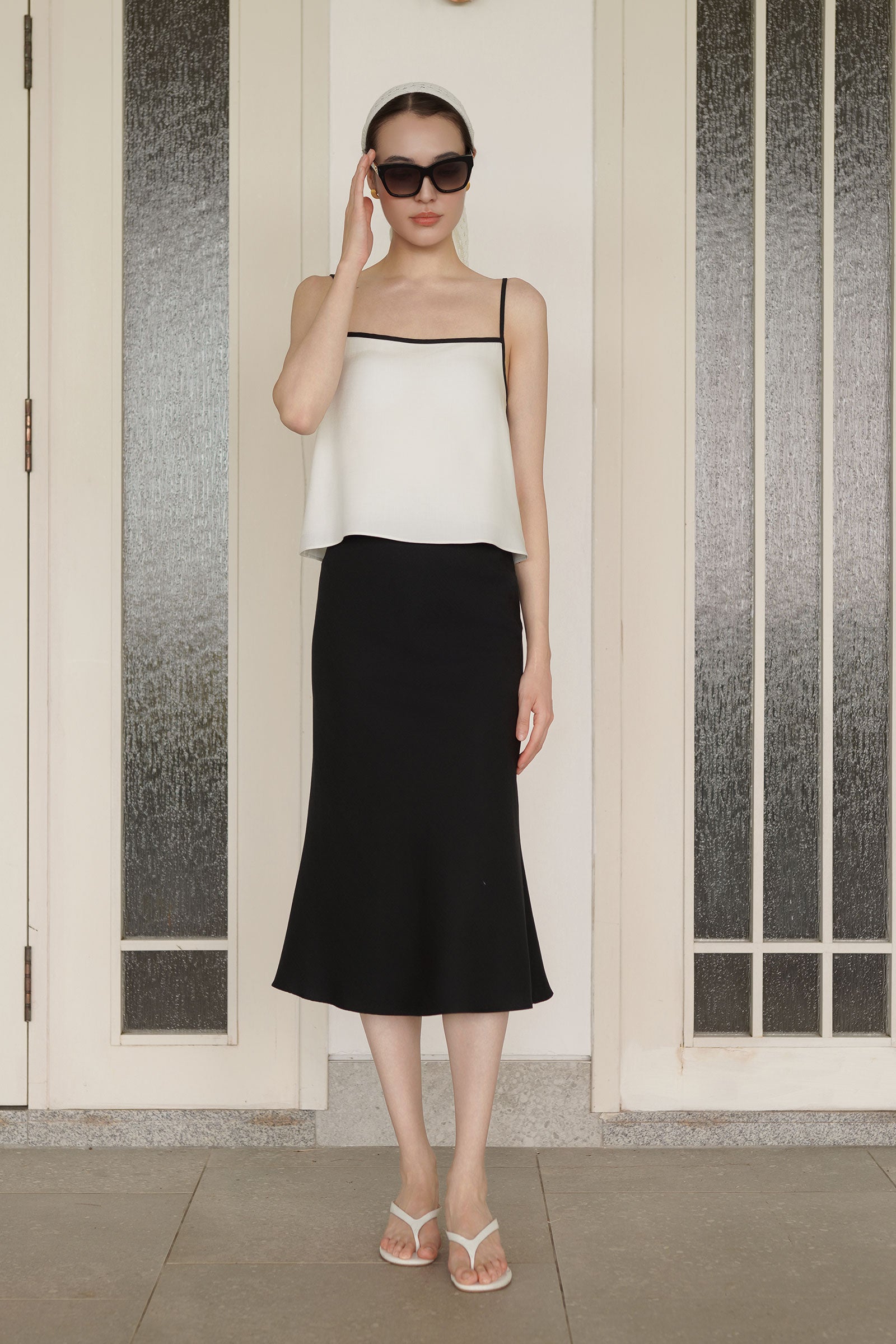 Sonia Tencel Skirt (Black)