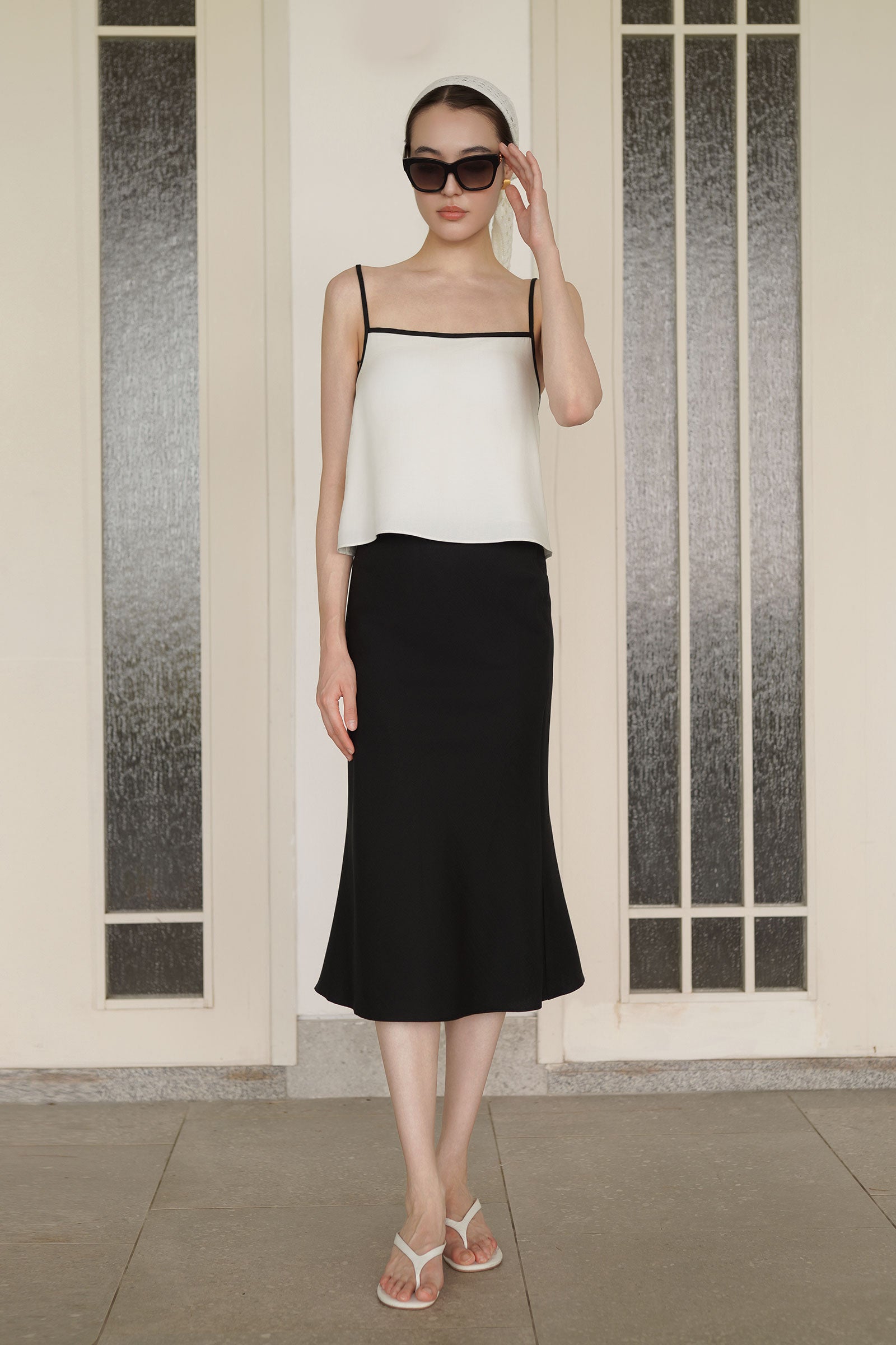Sonia Tencel Top (Off White)