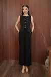 Daniexia Jumpsuit  (Black)