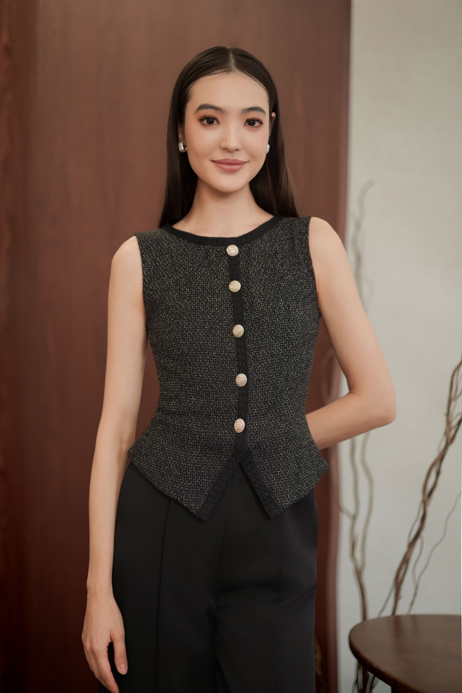 Daniexia Jumpsuit  (Black)