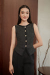 Daniexia Jumpsuit  (Black)